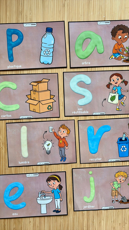 Son initial et pâte à modeler - Jour de la Terre