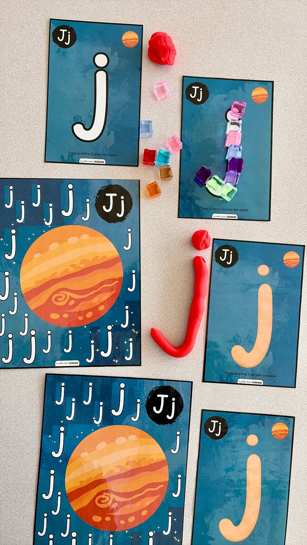 Lettre Jj - Jupiter