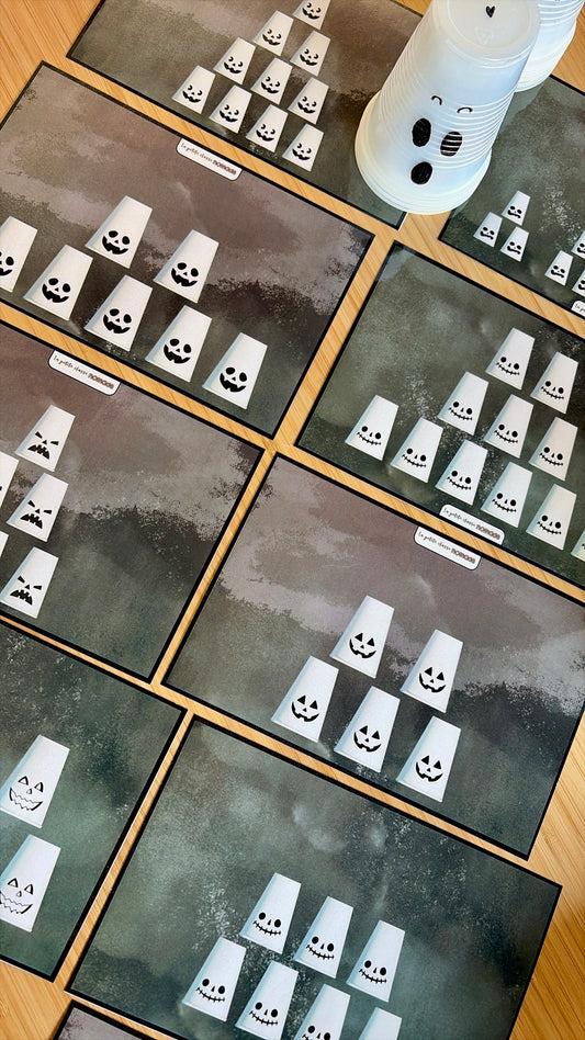 Construis les pyramides - Halloween