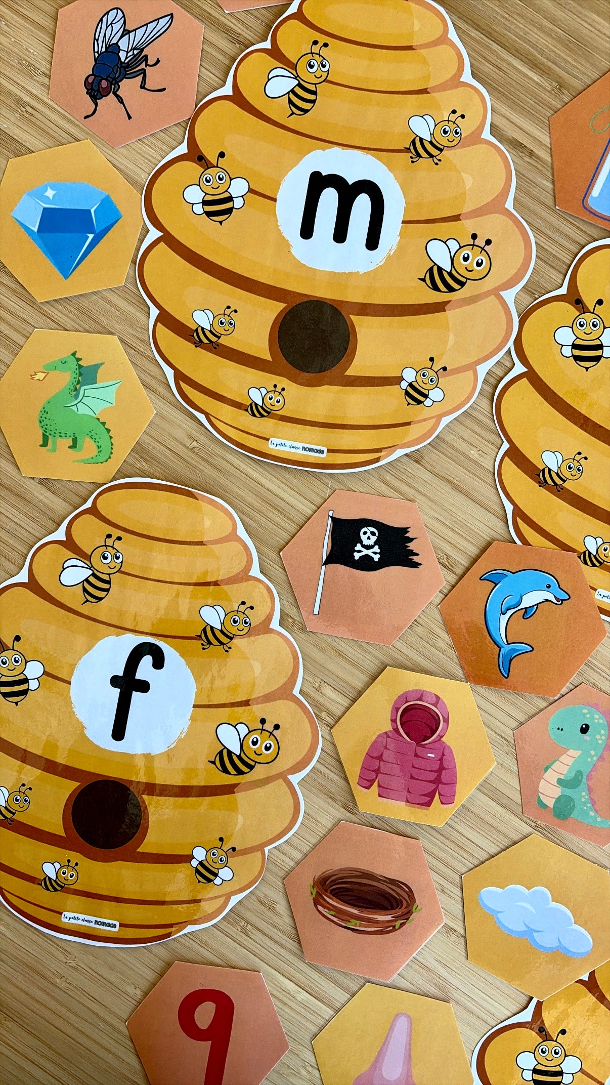 Ruches et son initial - Insectes