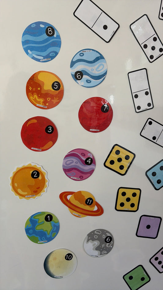 Planètes numérotées