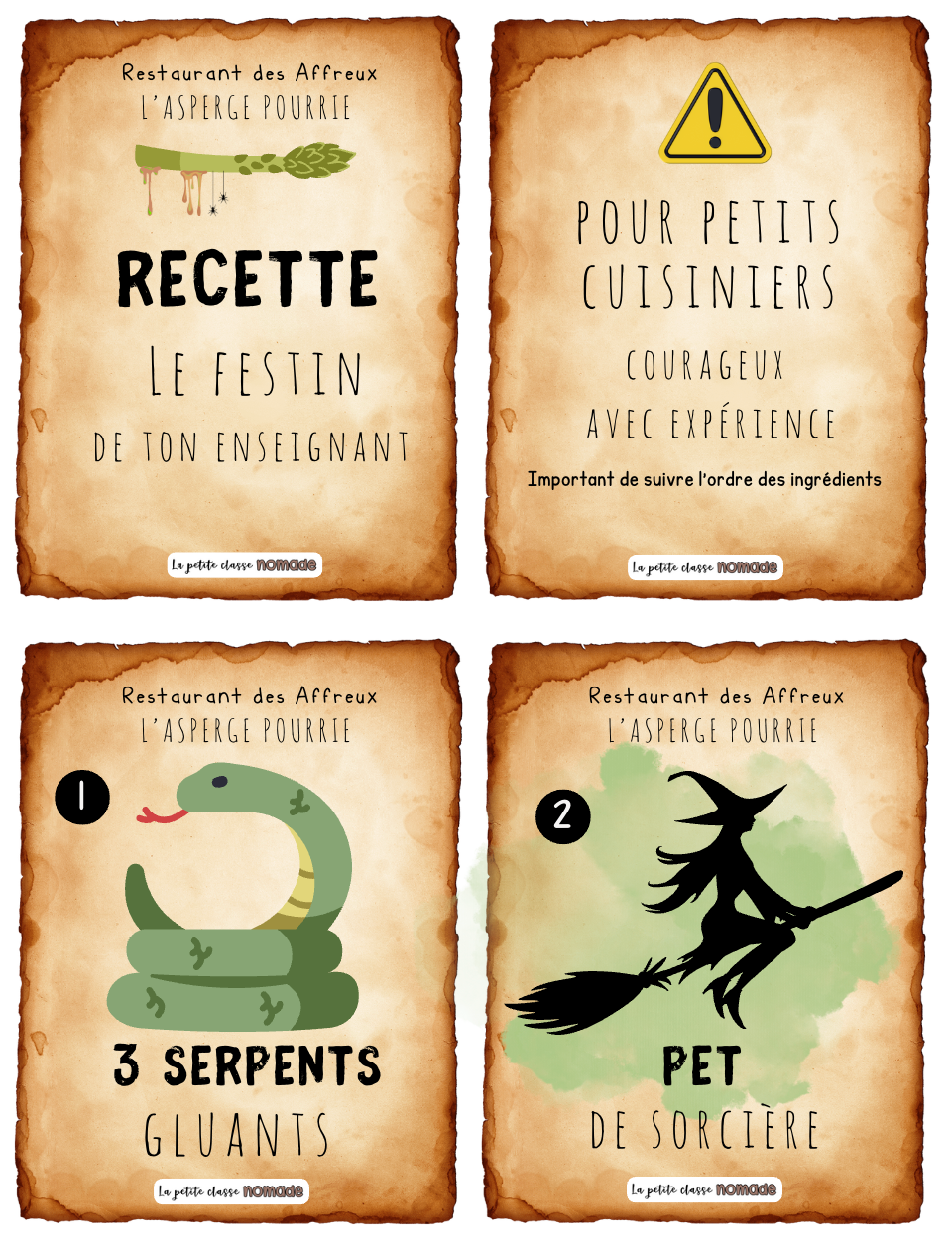 Le festin de ton enseignant / parent