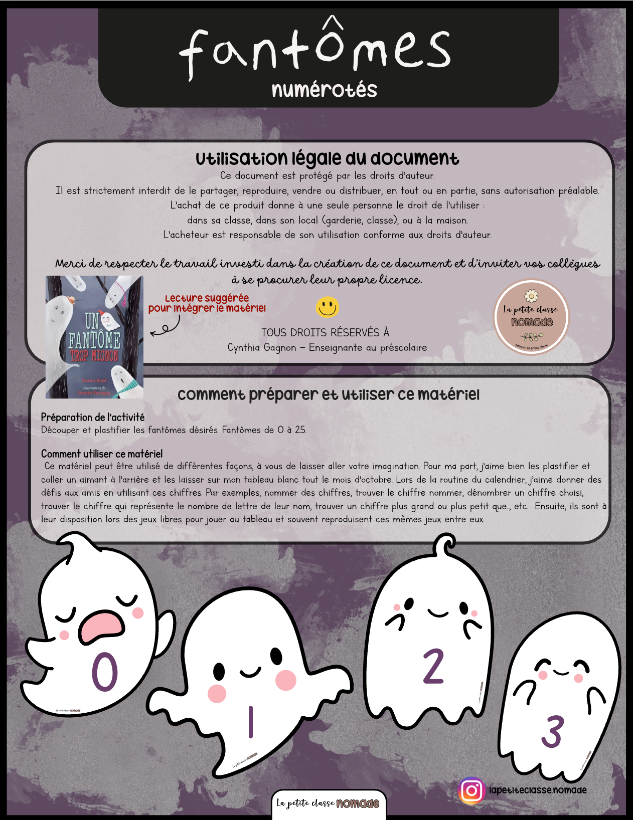Jeu de chiffres - Fantômes numérotés