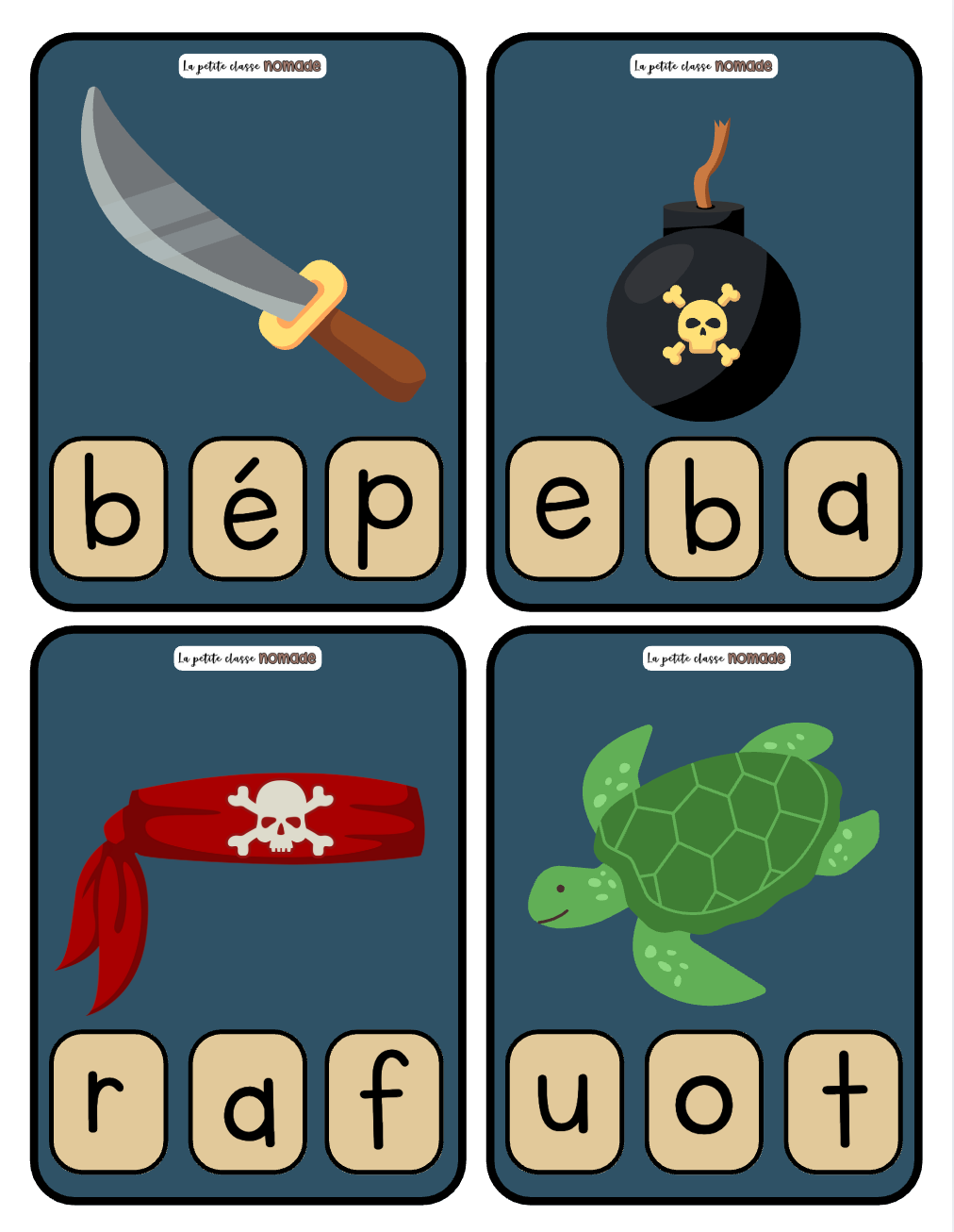 Atelier - Son initial - Pirates et océan