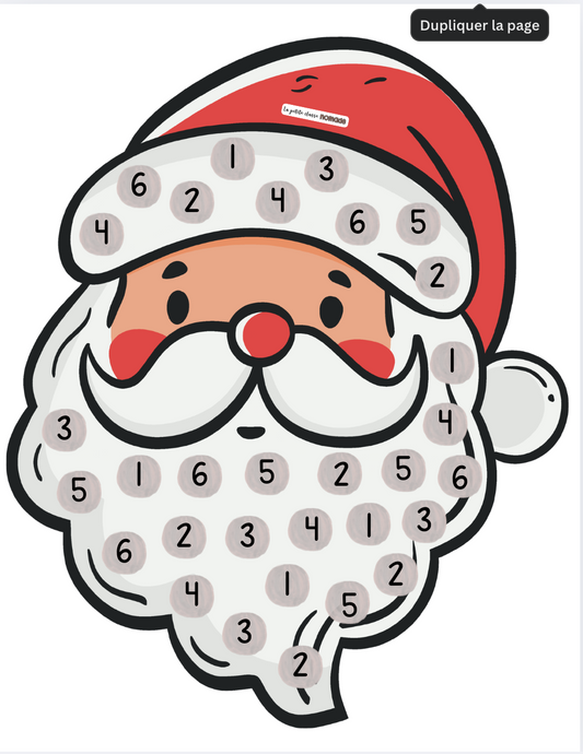 Roule le dé - Noël