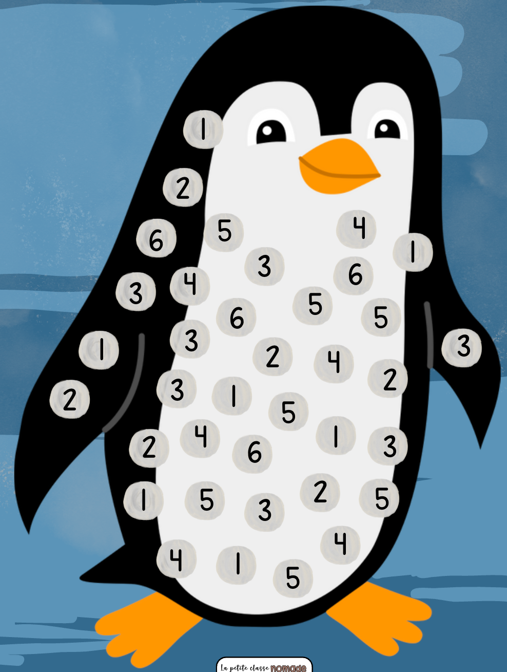 Roule le dé - Manchots