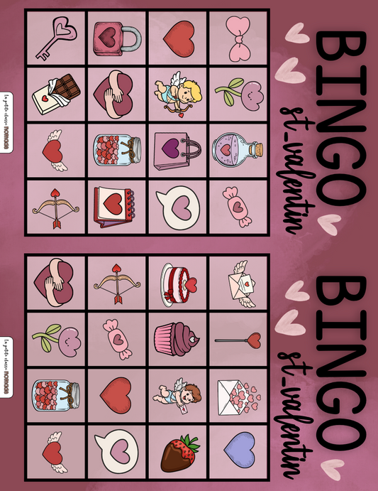 BINGO - St-Valentin