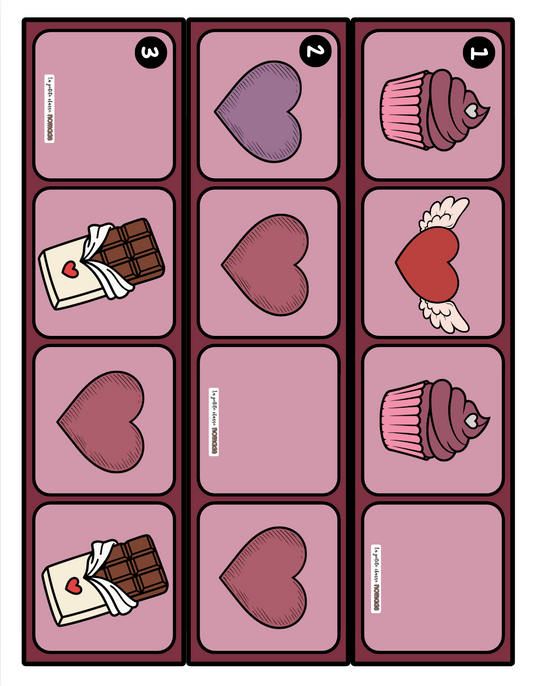 Atelier - Suites logiques - St-Valentin