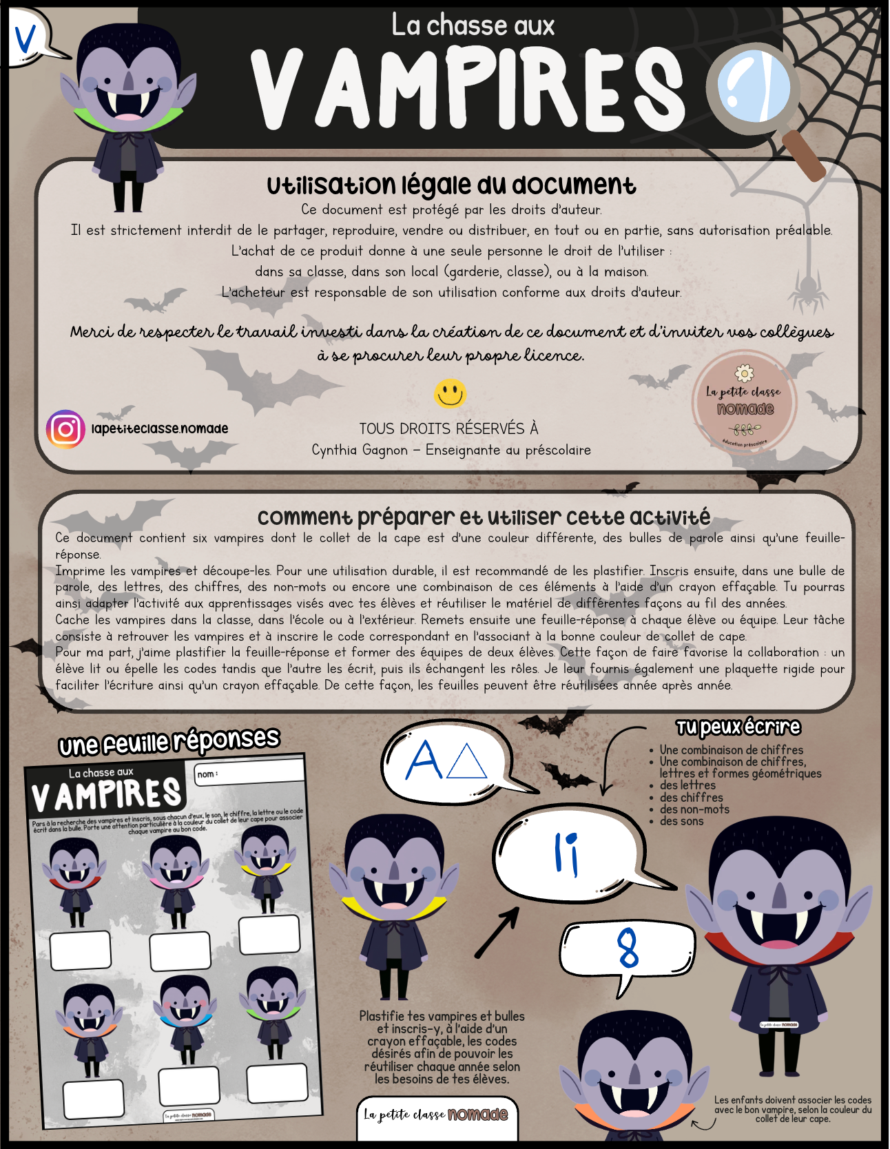 La chasse aux vampires