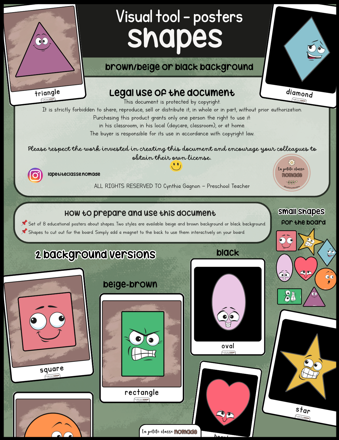 Visual tool - posters - Shapes