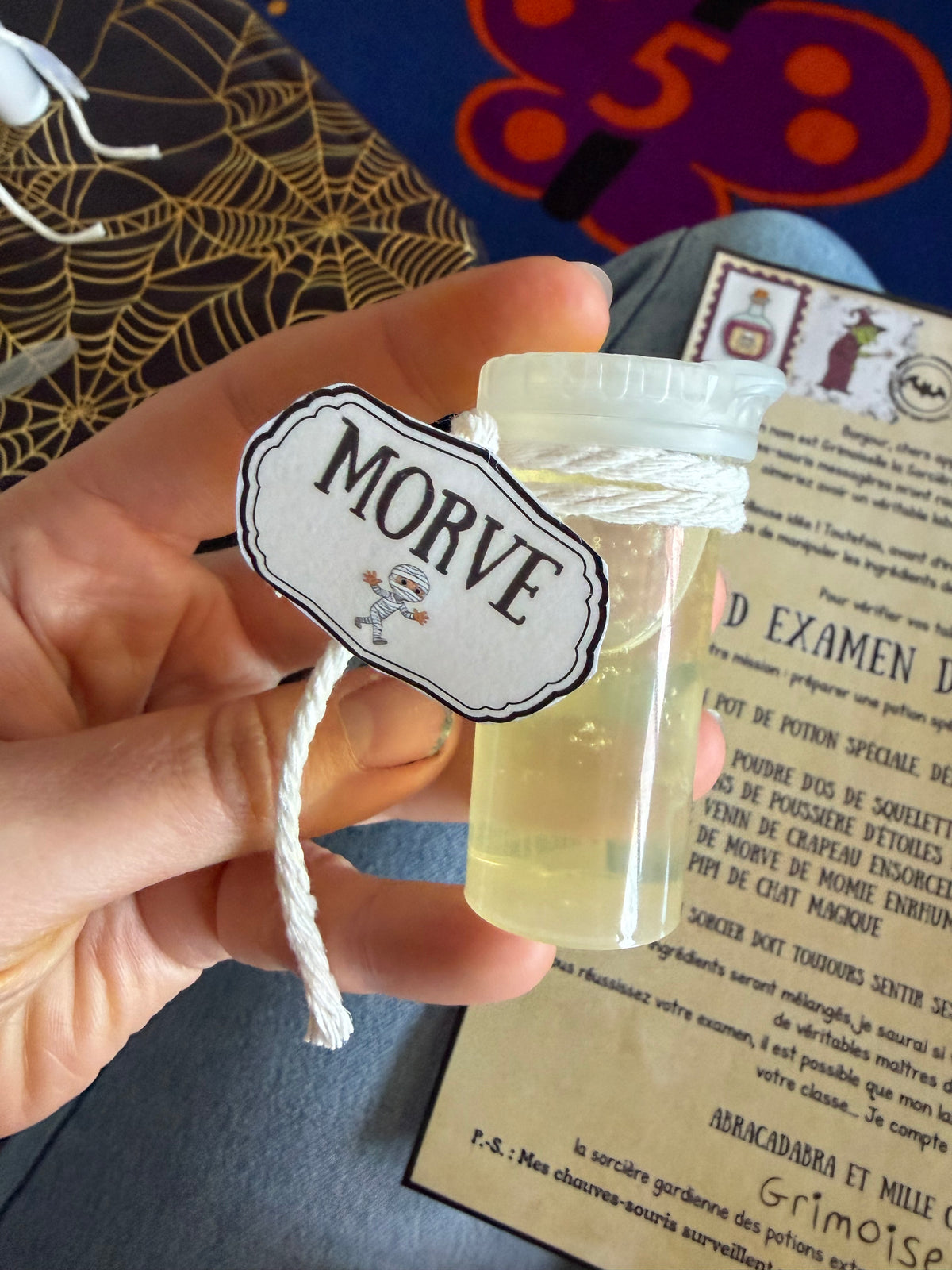 Expérience de la sorcière Grimoiselle
