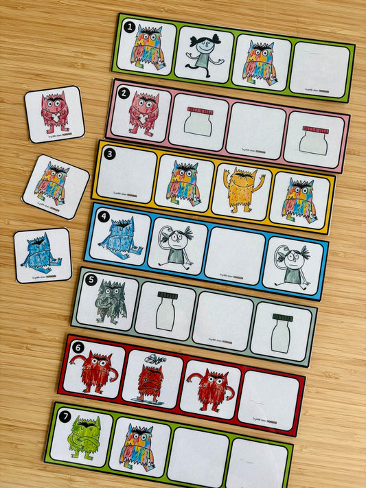 Suites logiques - La couleur des émotions