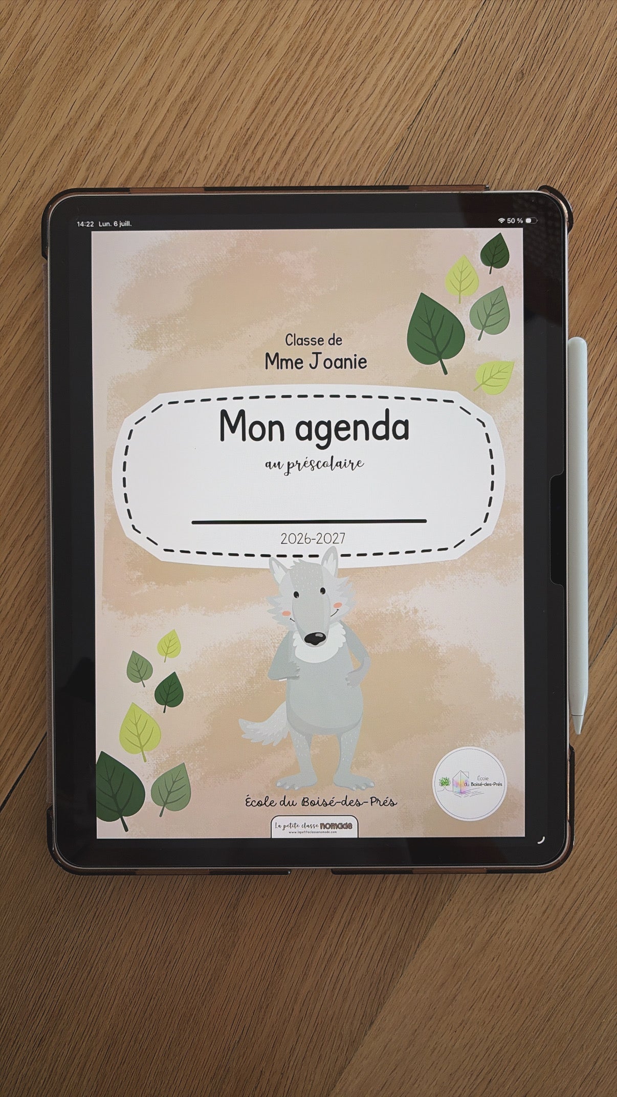 Agenda élèves