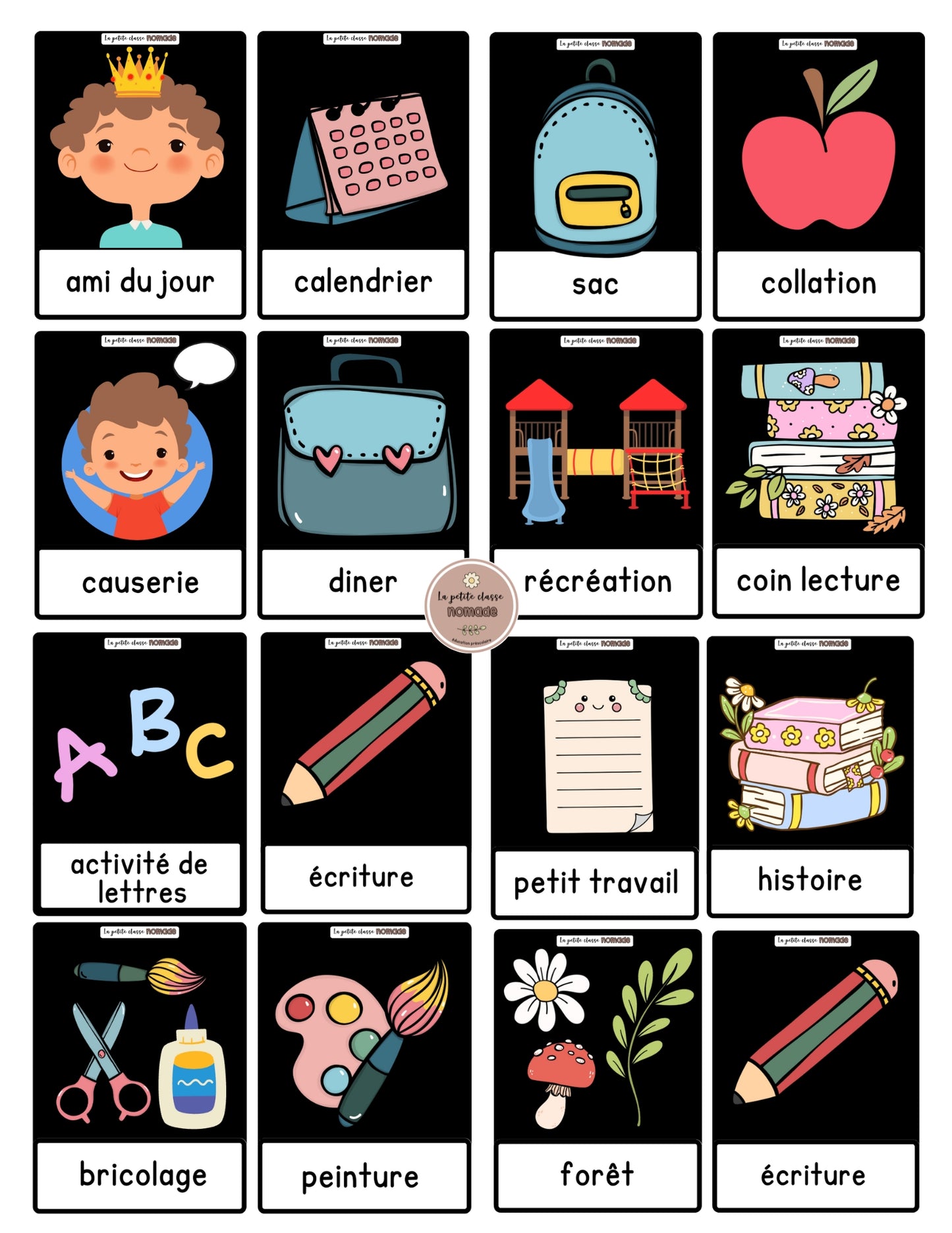 Menu du jour et Séquence individuelle