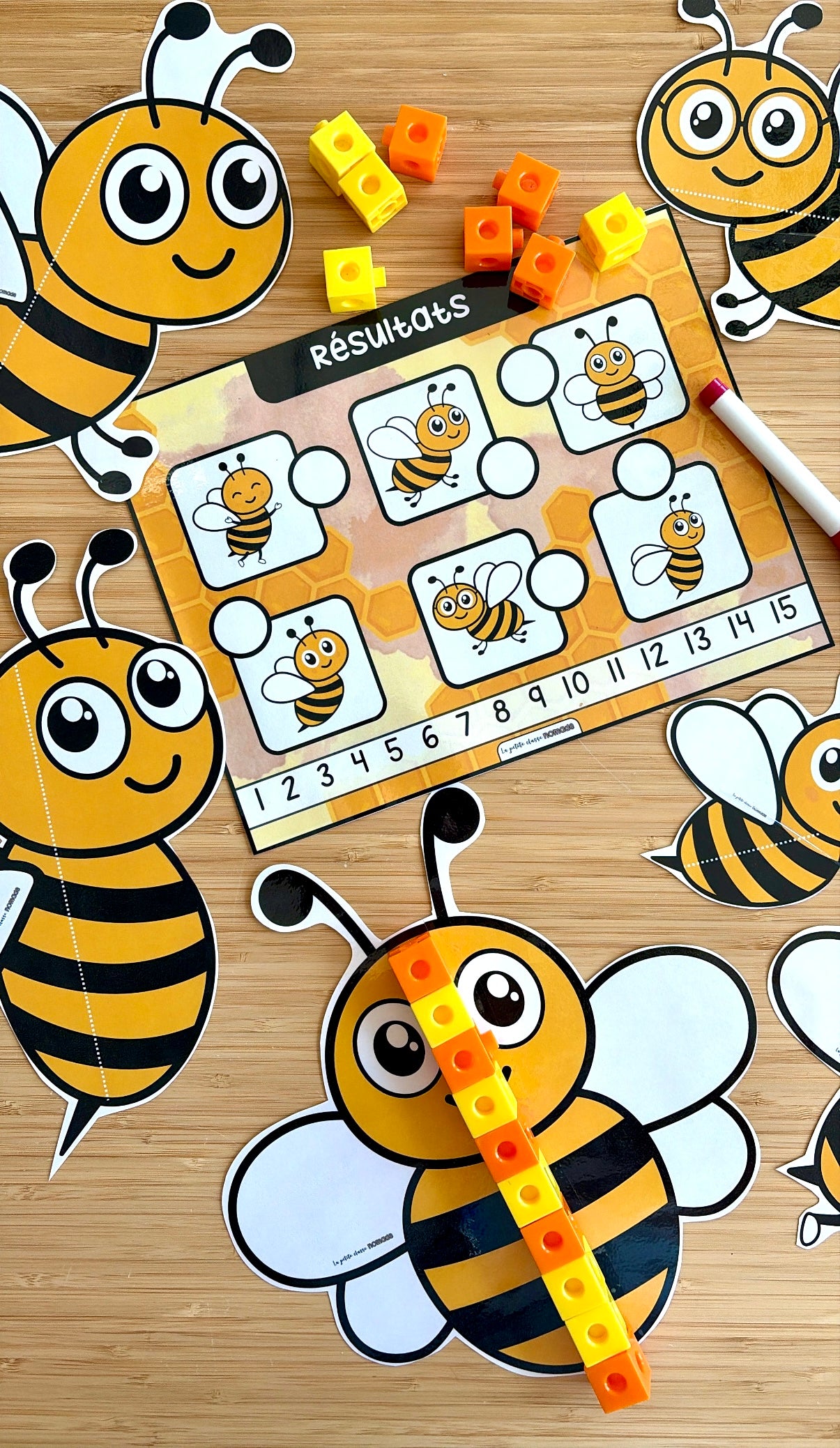 Atelier de mesures - Abeilles