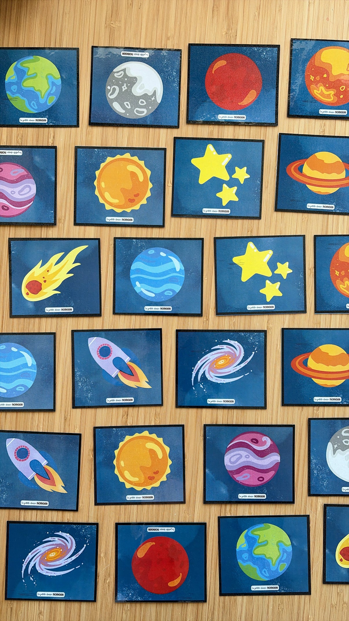 Jeu de mémoire - Espace et environnement