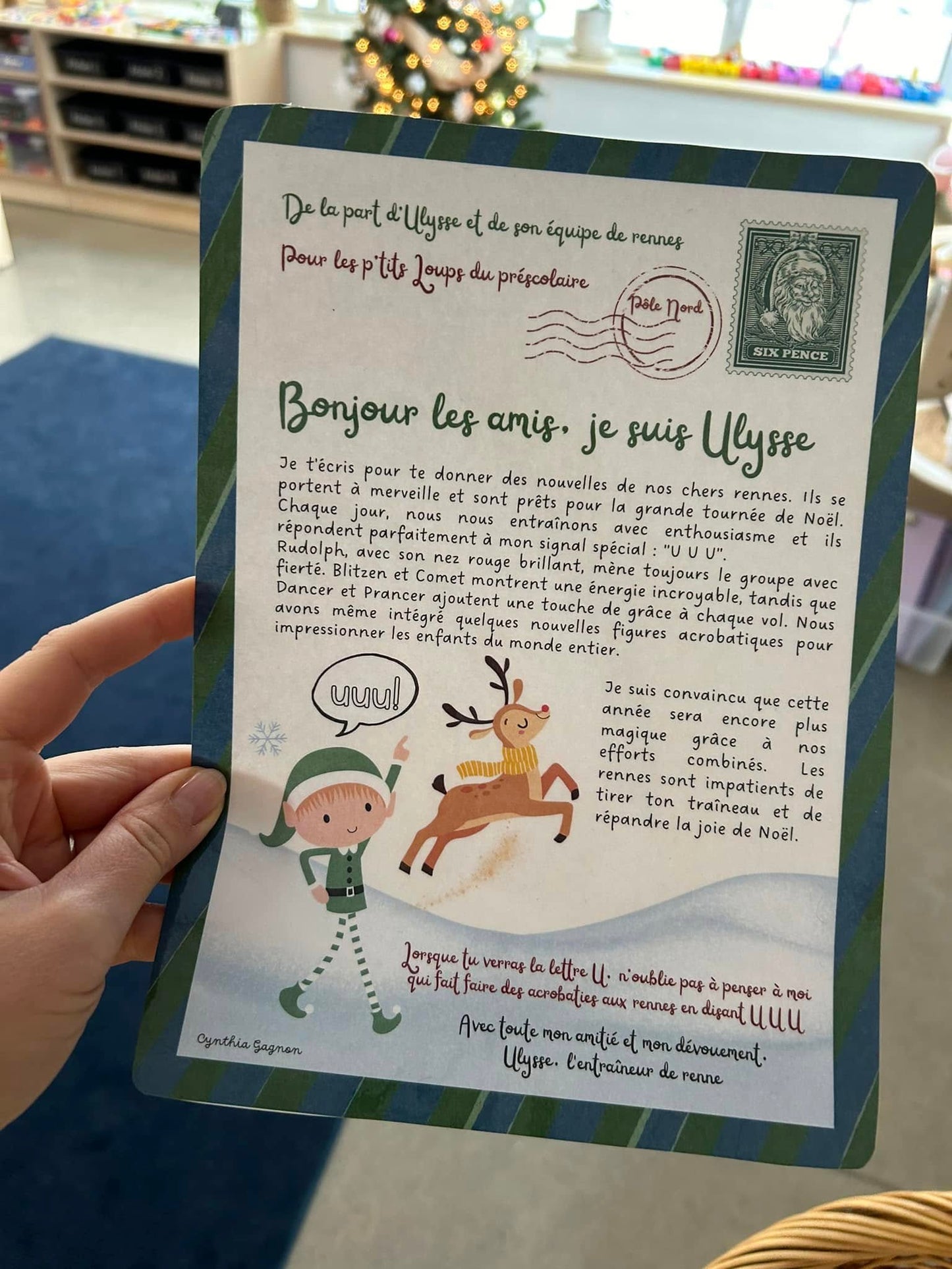 Ensemble - Ateliers de lettres thématique Noël - Aa, Ee, Uu, Oo, Cc