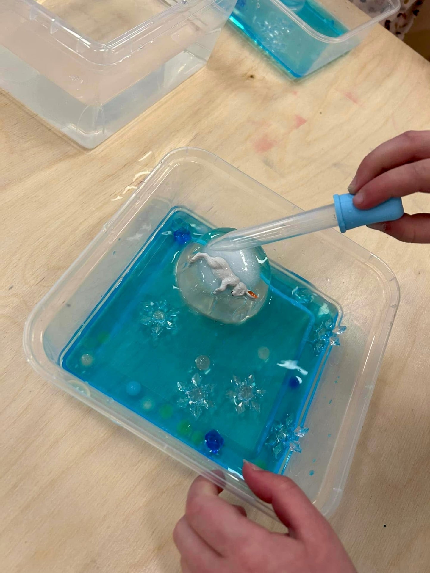 Déglace les animaux polaires et les lettres/chiffres