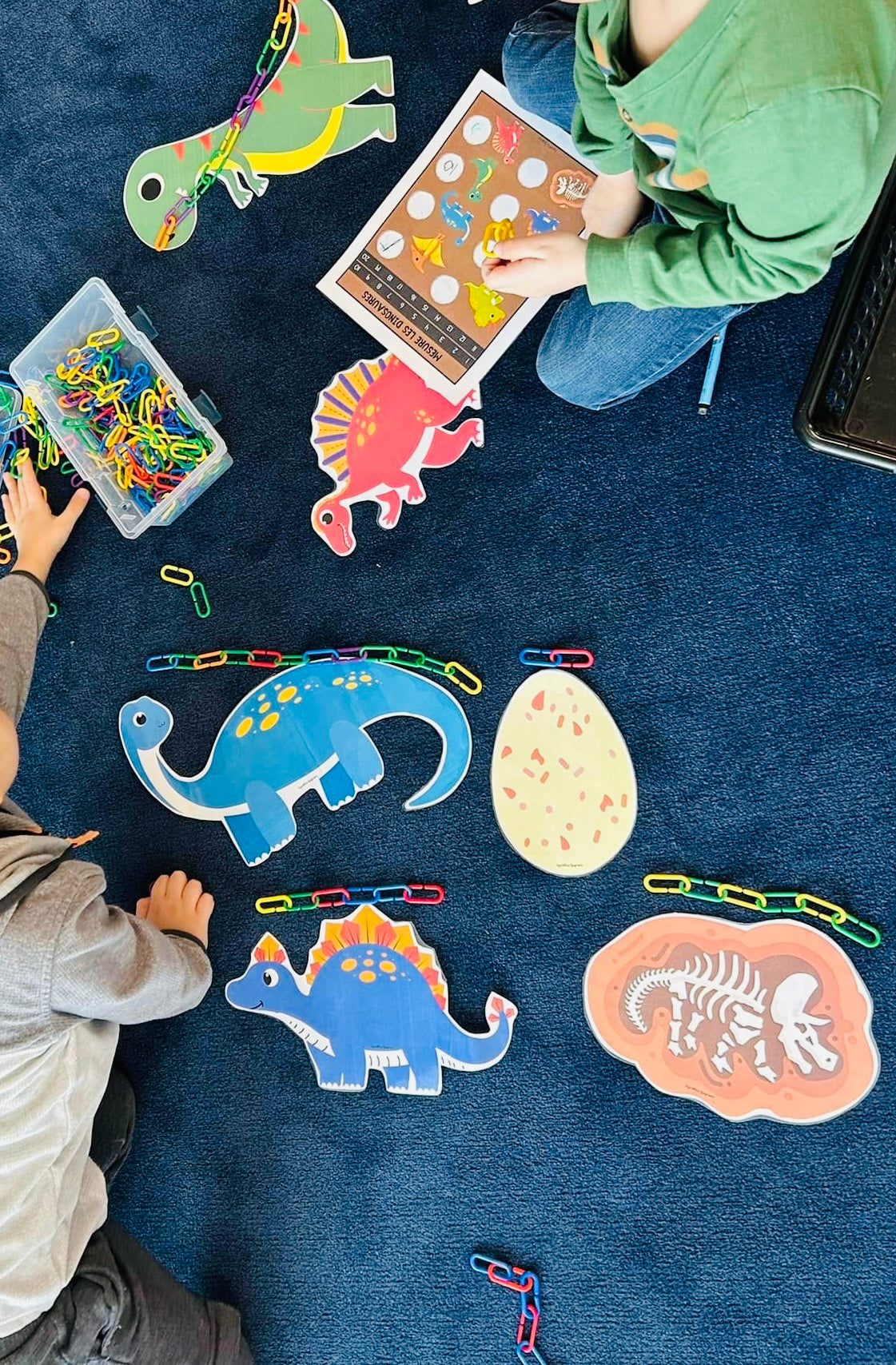 Atelier de mesure - Dinosaures