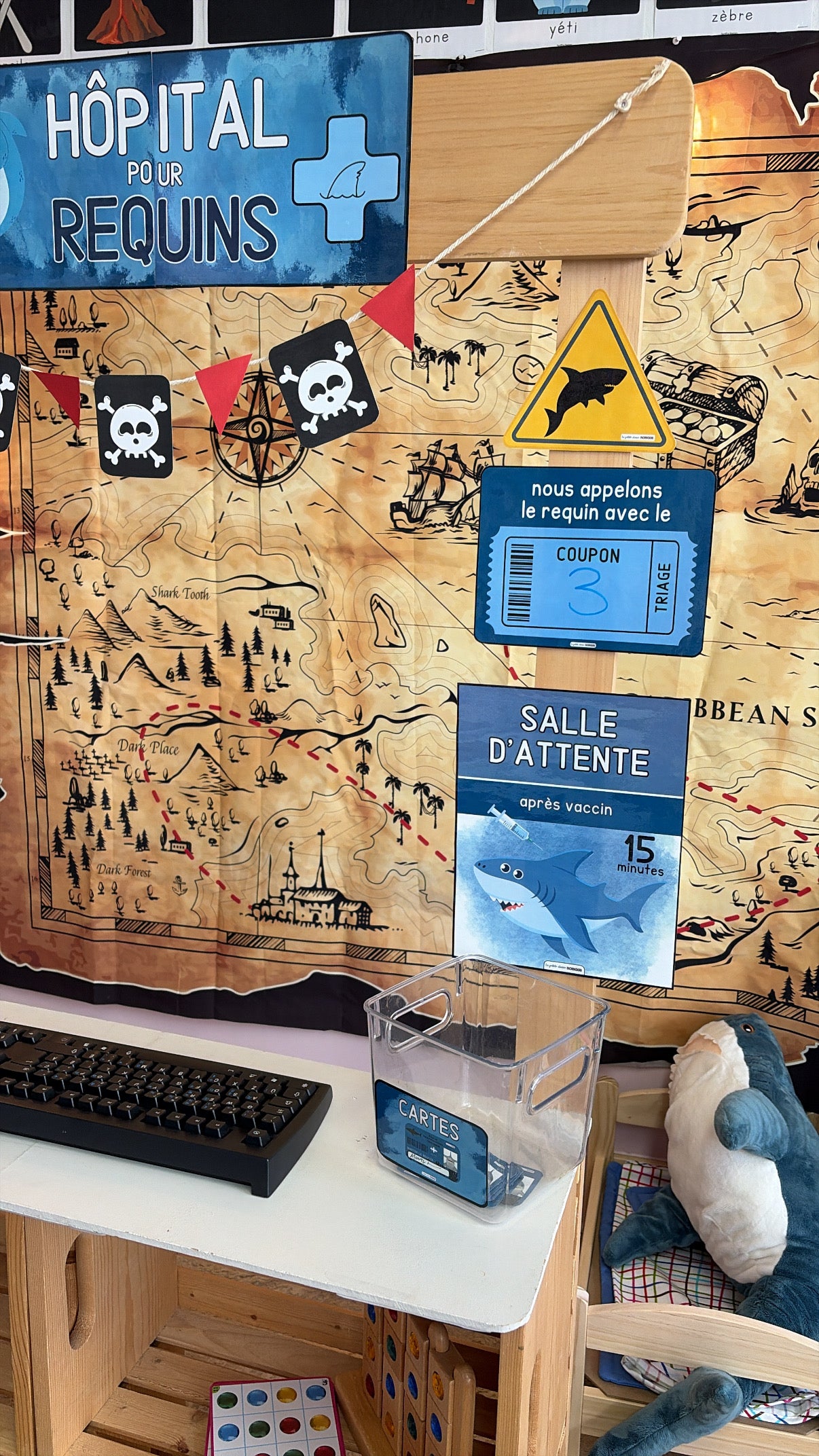 Ensemble - Hôpital de requins et activités/ateliers