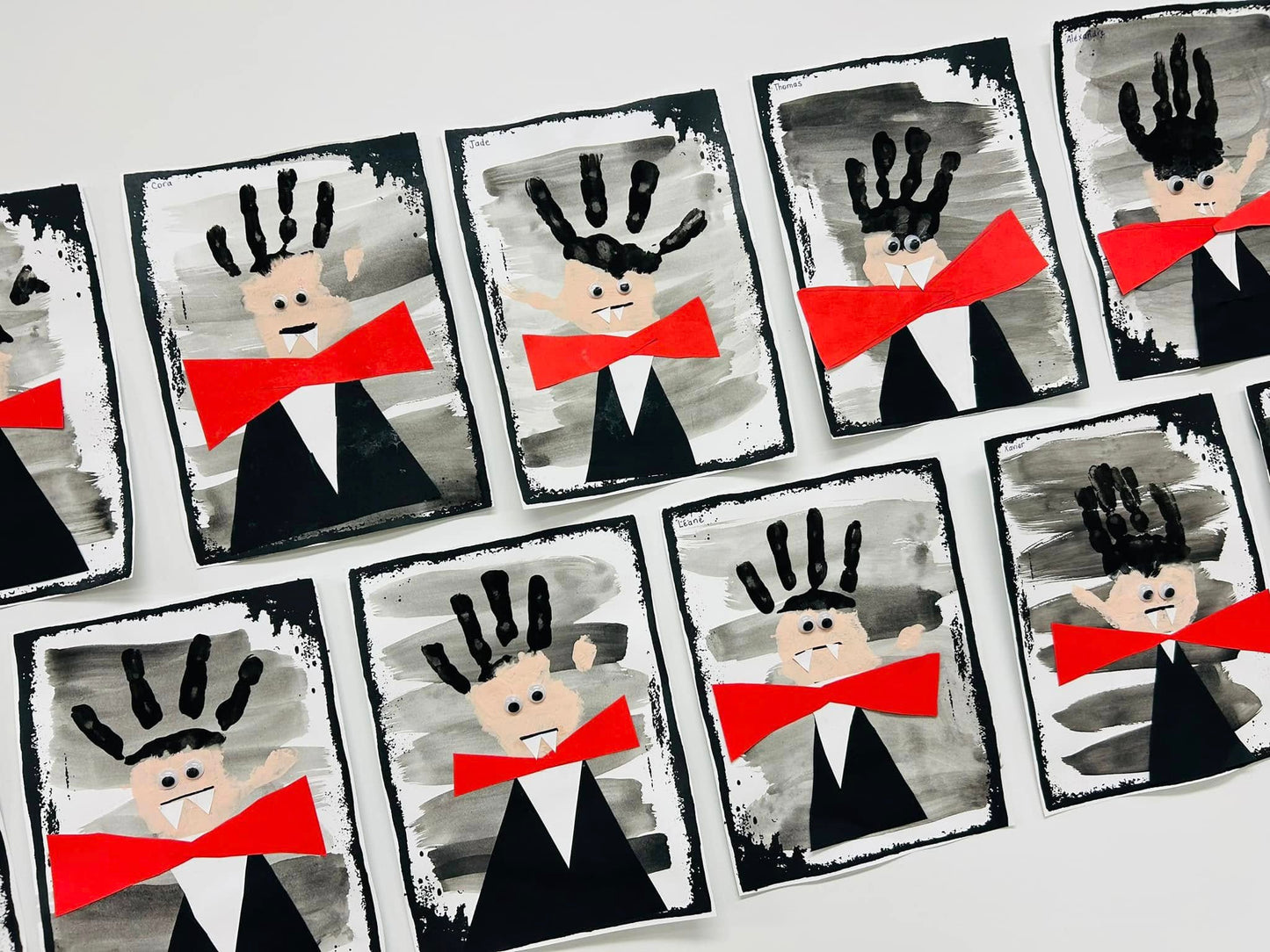 Ensemble - Ateliers de lettres thématique Automne-Halloween - Pp, Aa, Ff, Vv, Ii