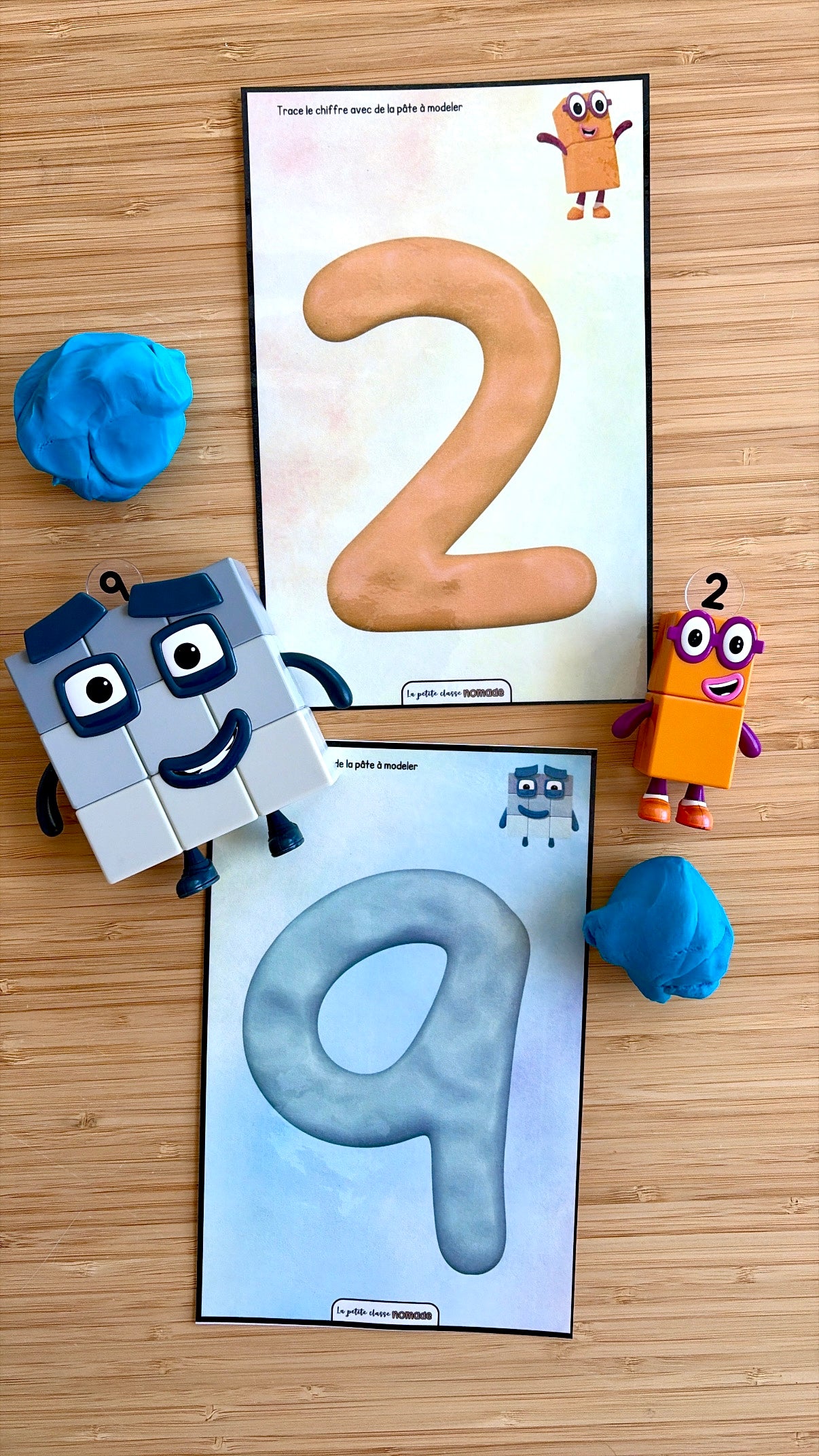 4 ateliers - Numberblocks