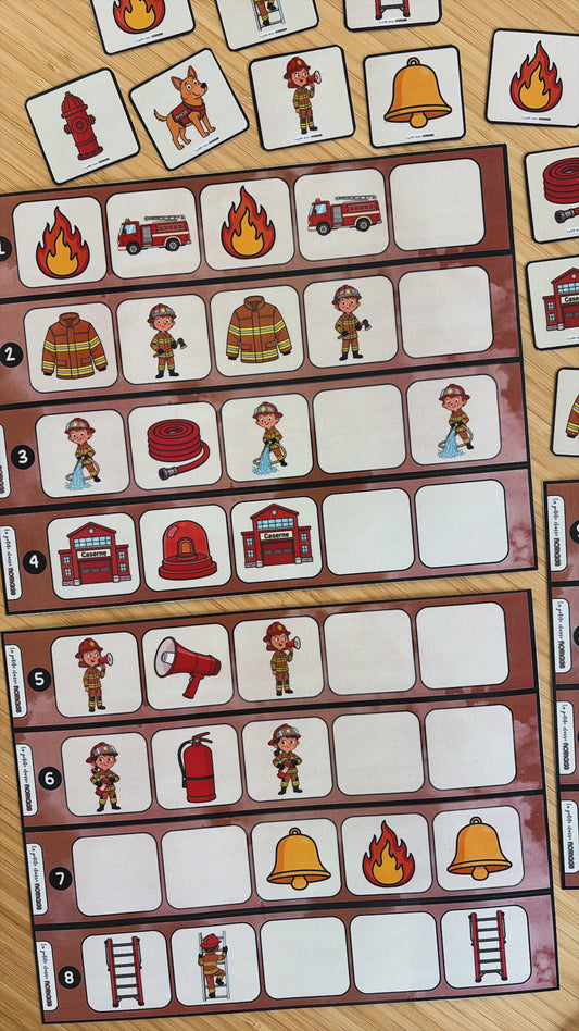 Suites logiques - Les pompiers