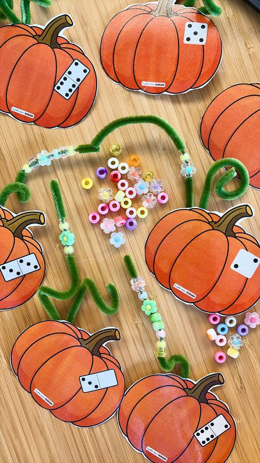 Citrouilles numérotées