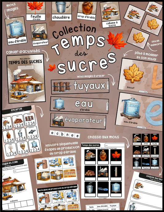 Ensemble collection complète - Temps des sucres
