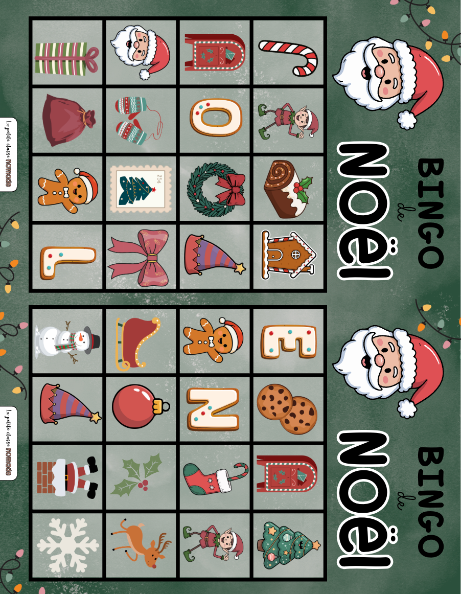 BINGO de Noël