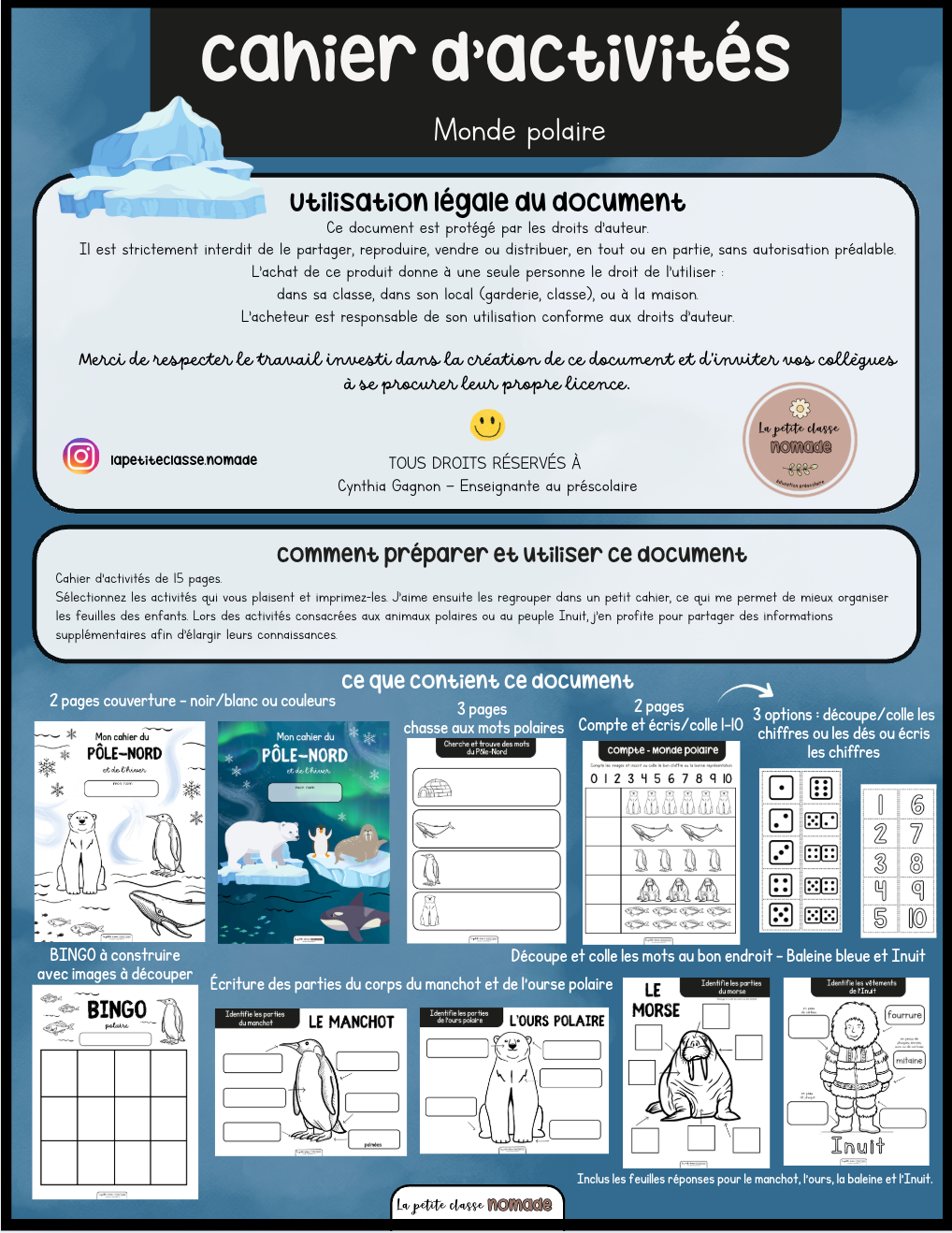 Cahier d'activités - Monde polaire