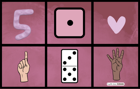 Atelier dénombrement - St-Valentin et moule à gâteau