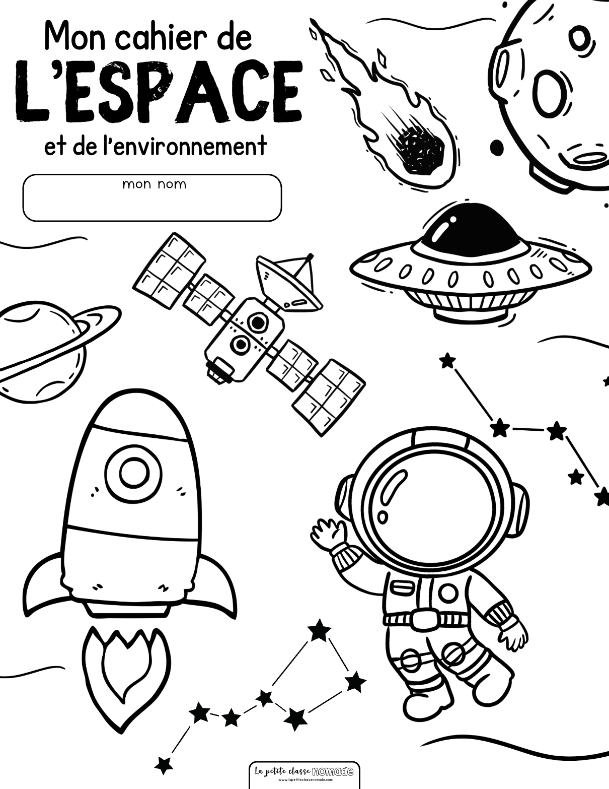 Cahier activités - Espace