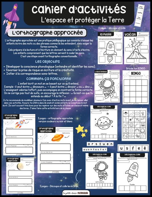 Cahier activités - Espace