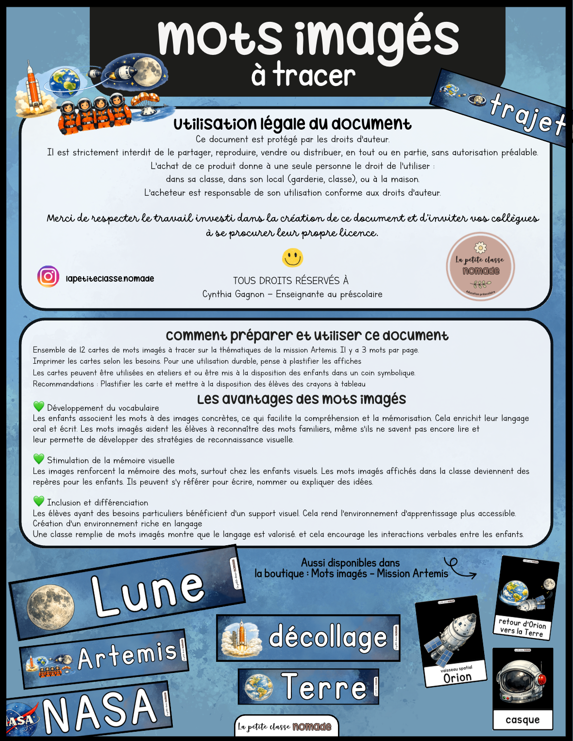 Coin symbolique - Espace et mission Artemis II