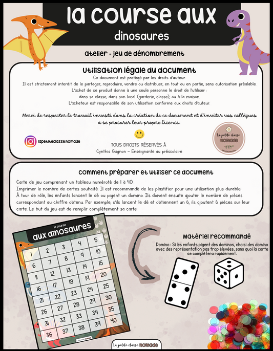 La course aux dinosaures