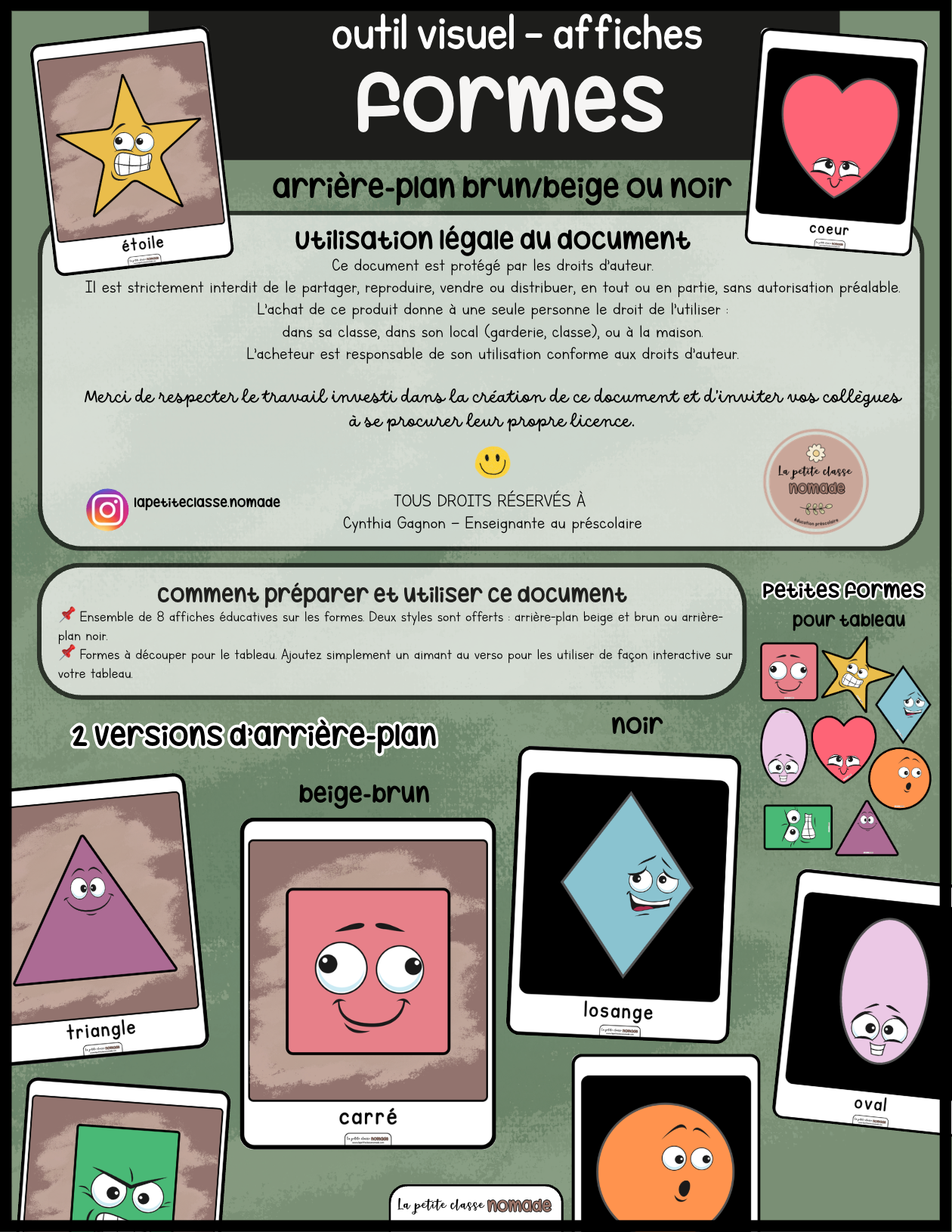 Affiches - Formes