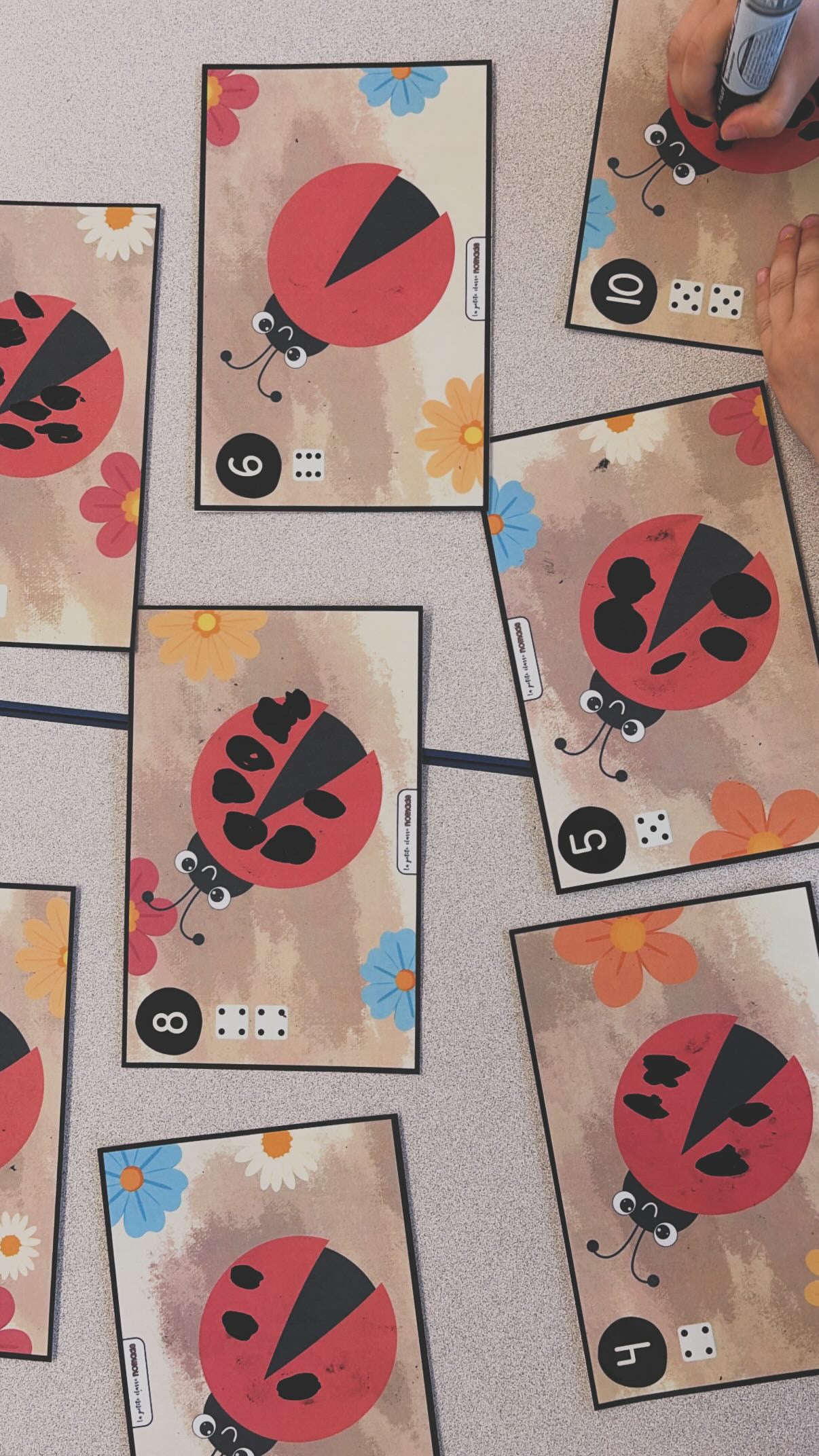 Lettre Cc - Coccinelle