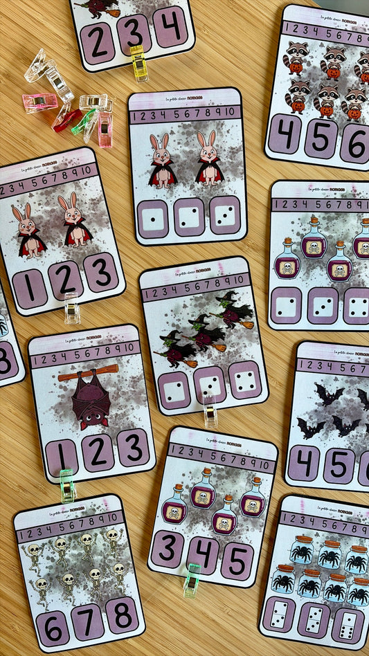 Cartes - Compte Halloween