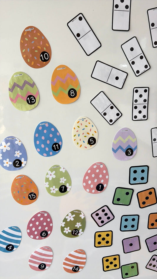 Oeufs de Pâques numérotés