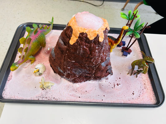 Expérience - Éruption volcanique