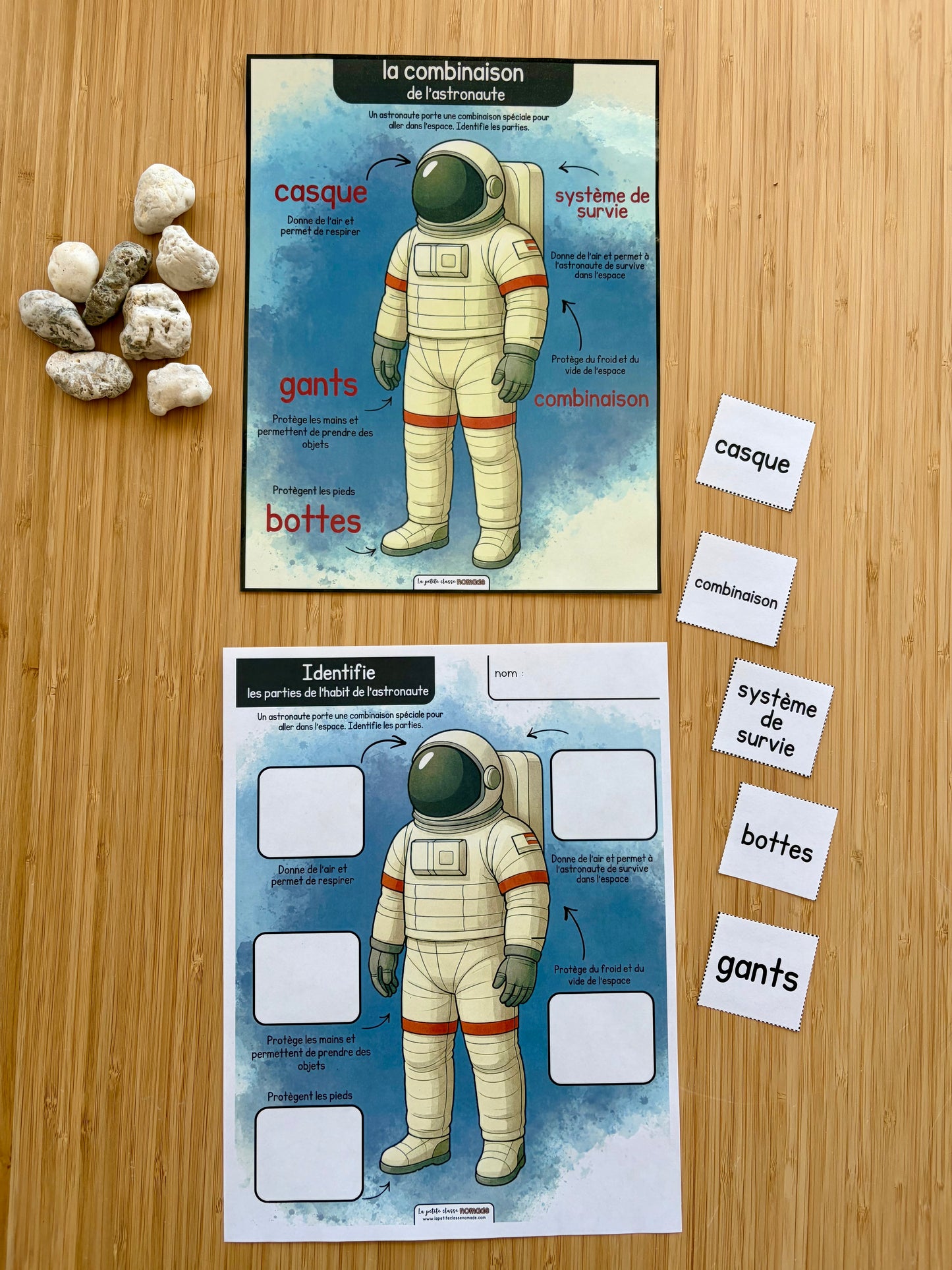 Lettre Aa - Astronaute