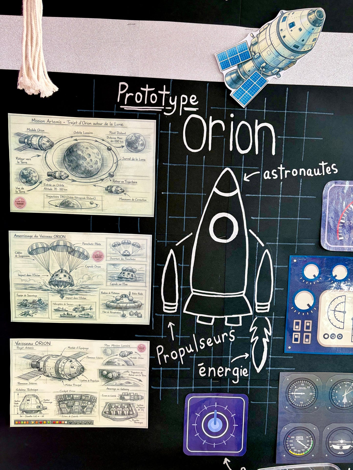 Coin symbolique - Espace et mission Artemis II